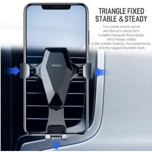 Nafumi J06 Bracket Car Holder Gravity Air Outlet Dashboard Mount Clip Stand