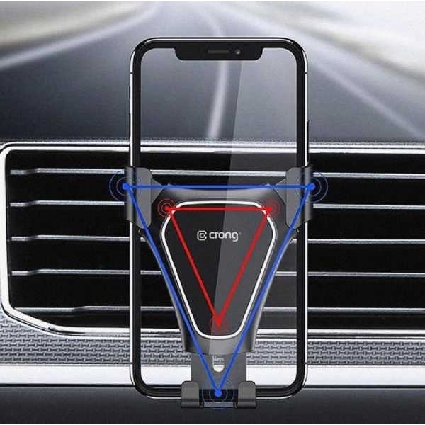 NAFUMI J06 Gravity Auto Clip Car Holder Gravity Car Phone Holder - Image 4