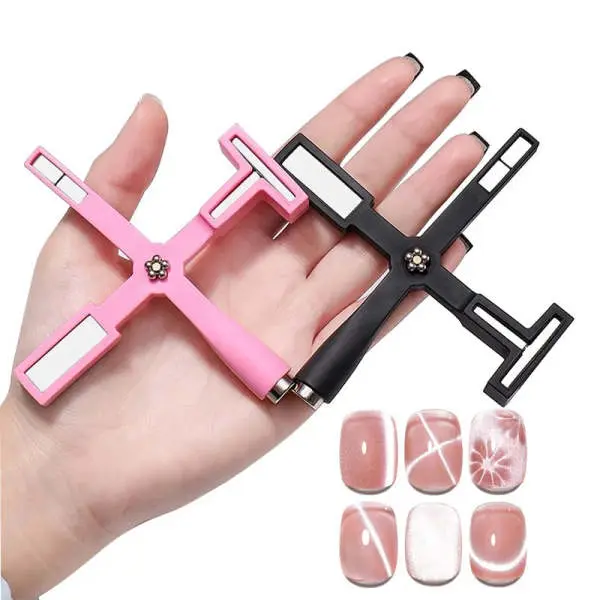 Nail Art Magnet for Professionals Various Styles Cat Eye Nail Magnet Stick 3D Strong Effect Multi Line Strip Effect Magnetic Rod DIY Manicuring Nail Art Tools - Image 2