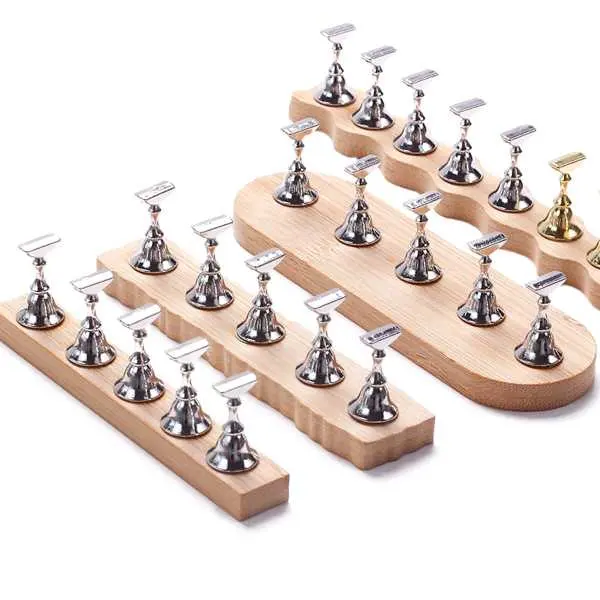 Nail Practice Stand Nail Tip Holders for Manicurists - Image 2