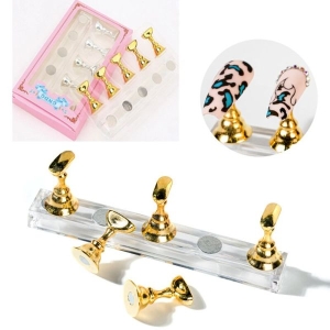 Nail Practice Stand Nail Tip Holders for Manicurists