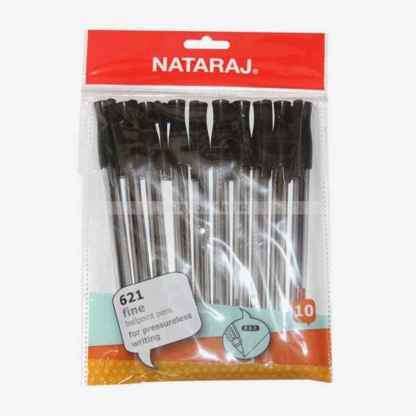 Nataraj Black Color Ball Pen Packet - Image 2