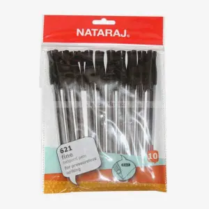 Nataraj Black Color Ball Pen Packet