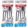 Nataraj Black Gel Pen Set of 10 Pcs