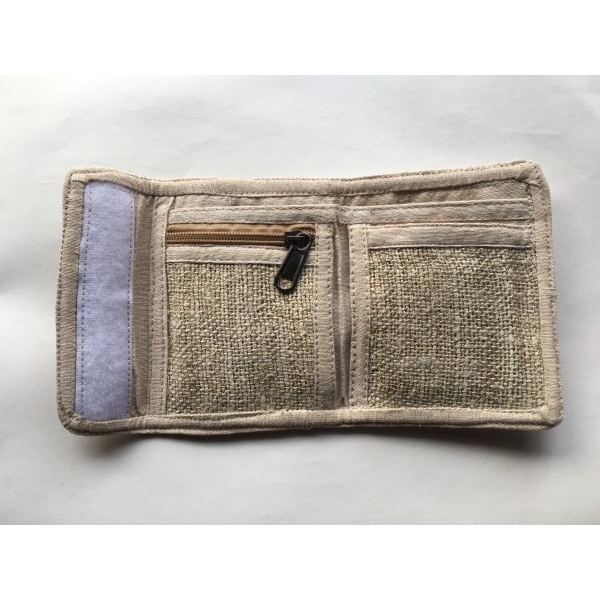 Natural Hemp Money Purse/Wallet For Men - Image 5