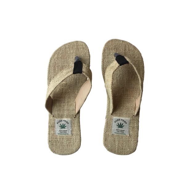 Natural Hemp Slipper For Unisex - Image 4