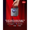 Smart 400 ANSI - Lumen Portable Projector With Google TV