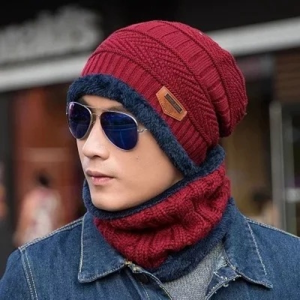 Neck Warmer Set Winter Caps For Men and Women - Image 2