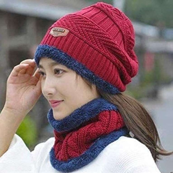 Neck Warmer Set Winter Caps For Men and Women - Image 3
