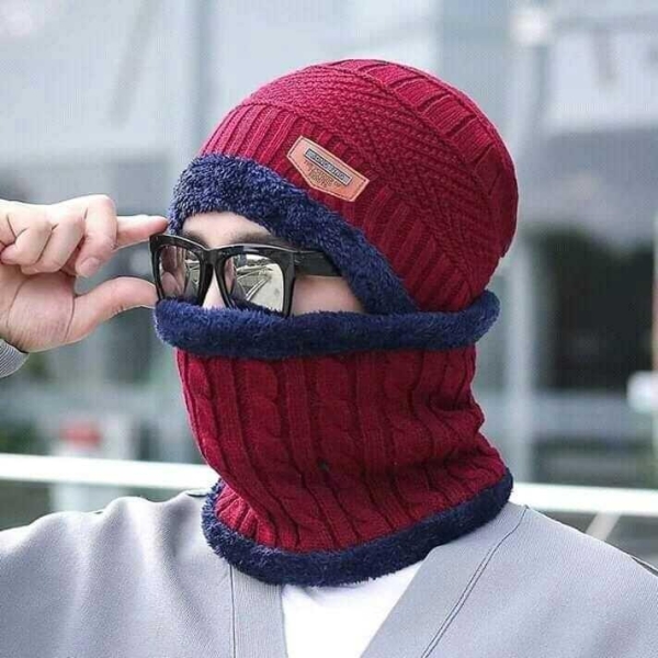 Neck Warmer Set Winter Caps For Men and Women - Image 5