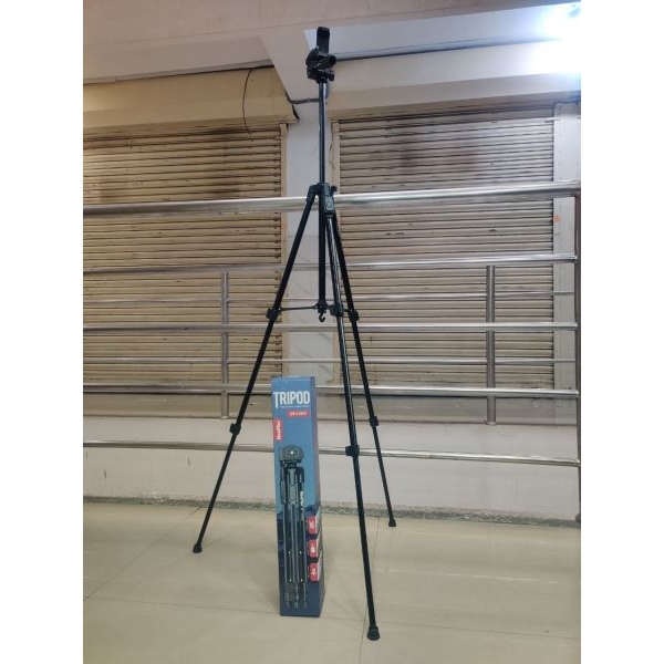 Neepho NP-3180S Professional Heavy Duty Aluminum Alloy Video Stand Tripod Trepied For DSLR, Camera, Mobile, Handy Cam - Image 2