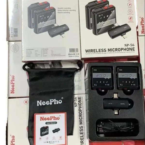 NeePho NP-56 3in1 Wireless Dual Microphone - Image 3
