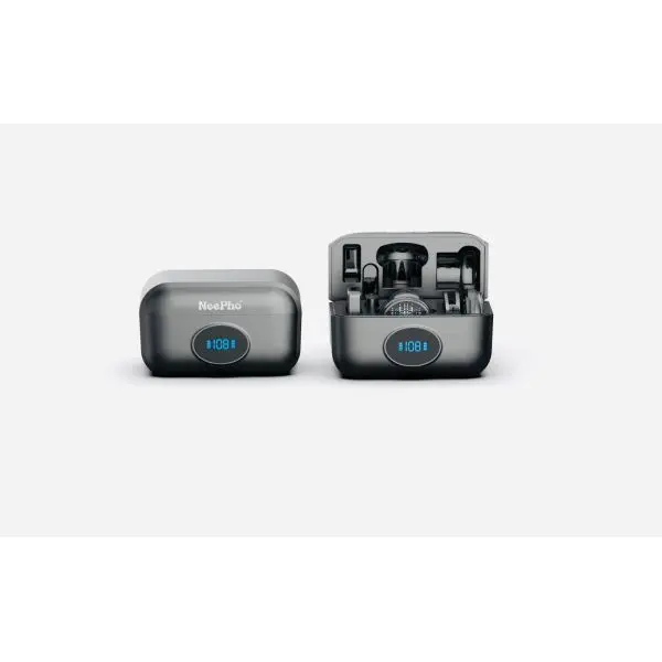 NEEPHO NP-59 Wireless Microphone With Magnetic Clip For Iphn And Type C Port - Image 2