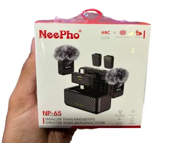 NEEPHO NP-65 Wireless Microphone For Iphn And Type C Port