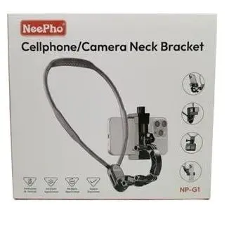 Neepho NP-G1 Mobile Phone Neck Mount Holder – Hands-Free Vloging Stand | Flexible 360° | Portable Neck Holder - Image 3