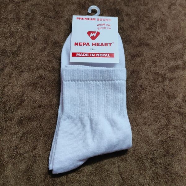 Nepa Heart Pack of 3 Plain Premium Unisex Socks- Proudly Made in Nepal - Image 2