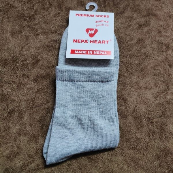 Nepa Heart Pack of 3 Plain Premium Unisex Socks- Proudly Made in Nepal - Image 4