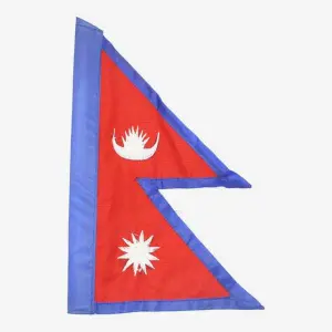 Nepal National Flag - 4 Feet Long By Mitrata