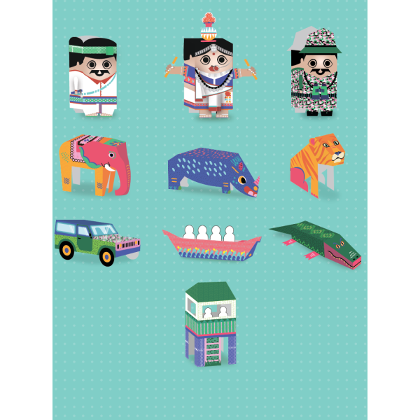 Nepali Paper Toys (Chitwan Edition) - Image 3