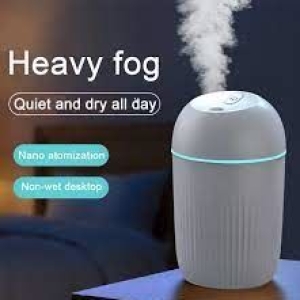 NepLiving 400ML Large Capacity Silent Air Humidifier Colorful Night Light USB Plug Aroma Diffuser Continuous/Intermittent Mode Fine Spray