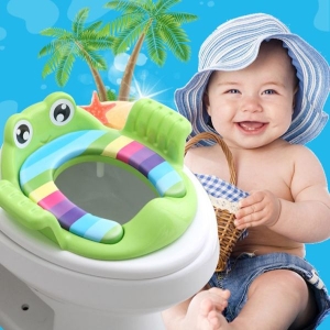 NepLiving Baby Toilet Child Safety Seat With Armrest Girl Boy Trainer Comfortable Portable Multifunction Training Toilet Seat Cushion Car