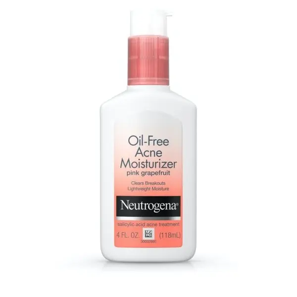 Neutrogena Oil-Free Pink Grapefruit clears breakouts lightweight Moisture Salicylic Acid acne treatment 118ml By Genuine Collection - Image 2