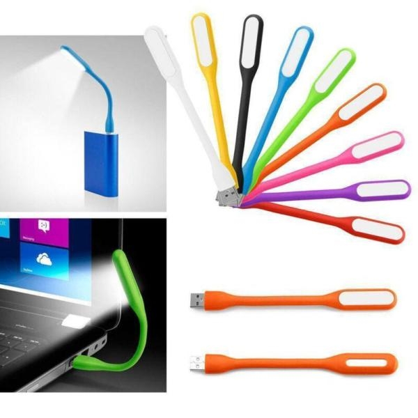 New 5-Piece LED USB 2.0 Light Strip, Low Power, Flexible, Multicolor Computer Accessory - Image 2