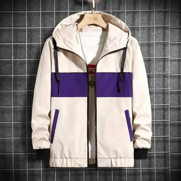 New Arrivals Summer Inside Net Contrast Fancy Windcheater Jacket . - Image 2