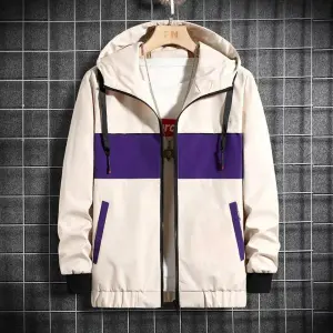 New Arrivals Summer Inside Net Contrast Fancy Windcheater Jacket .