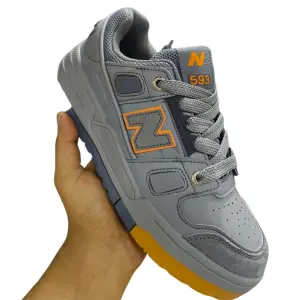 NEW BALANCE Sports Shoes for Men (Gray and Orange)