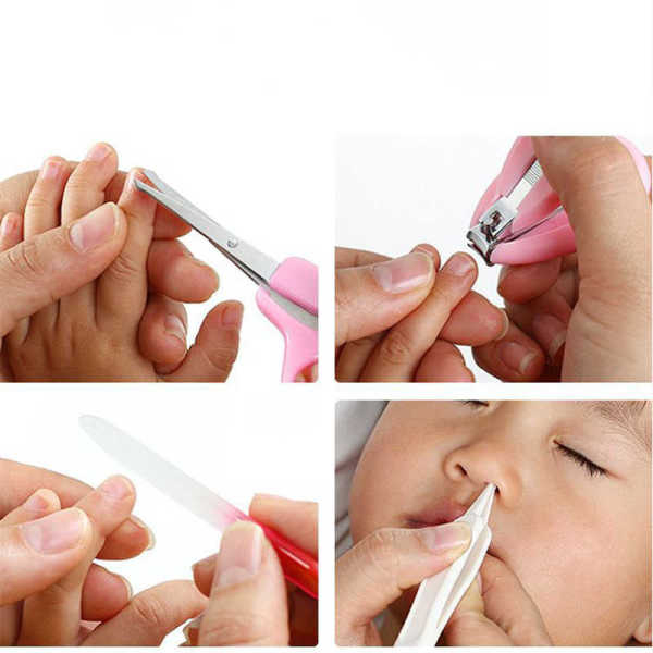 New Born Baby Care Kit Toiletry Kit Care Multifunction Baby Set Theremometer Clipper Scissor Trimmer Nail Toiletries For Baby - Image 2