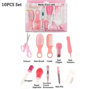 New Born Baby Care Kit Toiletry Kit Care Multifunction Baby Set Theremometer Clipper Scissor Trimmer Nail Toiletries For Baby