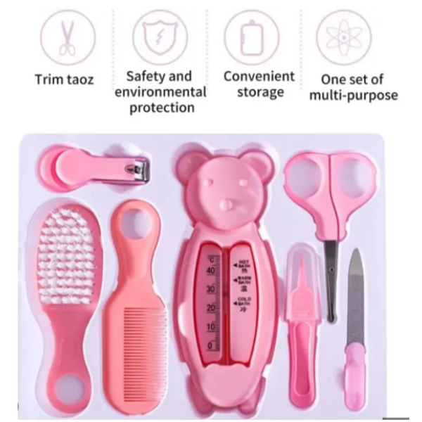 New Born Baby Care Kit Toiletry Kit Care Multifunction Baby Set Thermometer Clipper Scissor Trimmer Nail Toiletries For Baby - Image 2