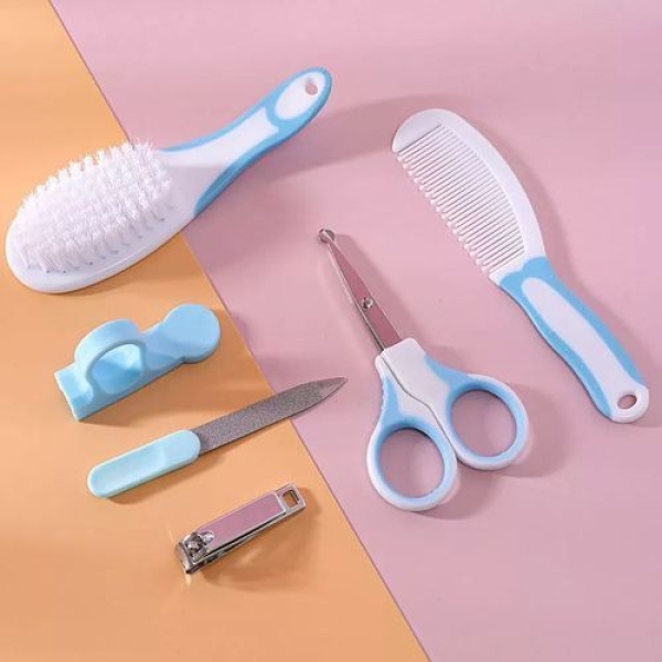 New Born Baby Care Kit Toiletry Kit Care Multifunction Baby Set Thermometer Clipper Scissor Trimmer Nail Toiletries For Baby - Image 3
