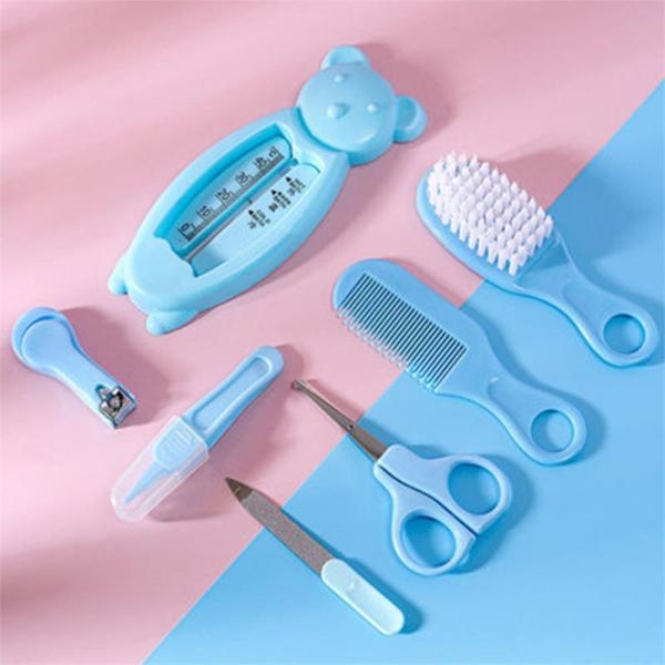 New Born Baby Care Kit Toiletry Kit Care Multifunction Baby Set Thermometer Clipper Scissor Trimmer Nail Toiletries For Baby - Image 5