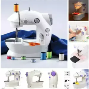 New Compact Portable Sewing Machine with Foot Pedal and Full Accessories Set