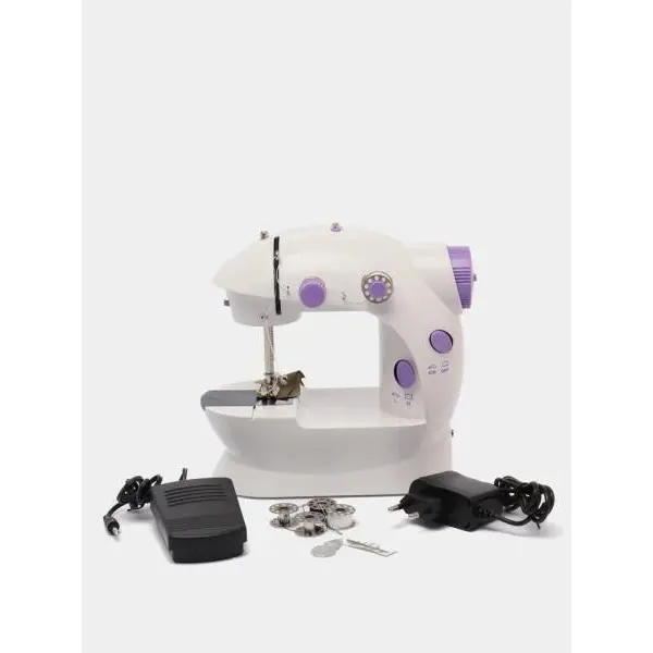 New Compact Portable Sewing Machine with Foot Pedal and Full Accessories Set - Image 5