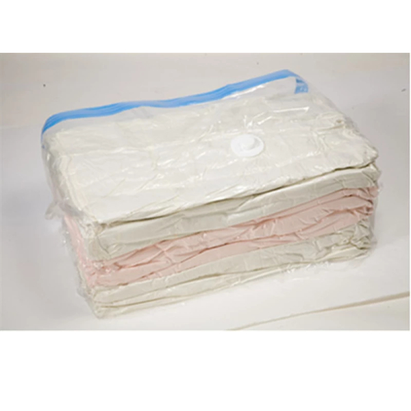 New Compact Transparent Vacuum Storage Bags with Compressed Seal for Travel - Space-Saving Organizer - Image 2