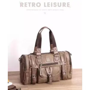 New Design Fashion Handbag Boston Men Messengers Bag Shoulder Hand Bags Business Travel Bags Pu Leather Crossbody Bag / Brown Leather Backpack/Leather Bags/YouTube Backpack