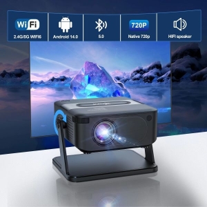 New Design XNANO HA109 Mini Projector Android 14