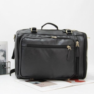 New Fashion Leather Backpack for School and College - Jeep Buluo Stylish Travel Bag for Boys - Durable PU Leather Rucksack with Side Handle