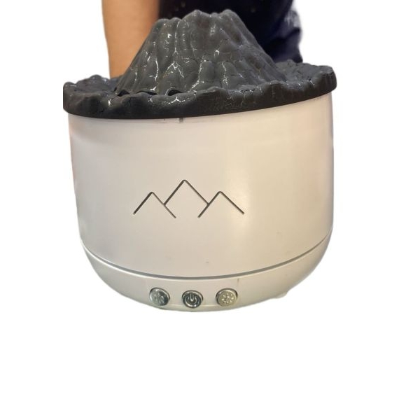 NEW IN 360ml Volcanic Flame Aroma Diffuser Essential Oil USB Portable Air Humidifier with Smoke Ring Night Light Lamp Fragrance - Image 4