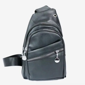 New Men's PU Leather Crossbody Bag