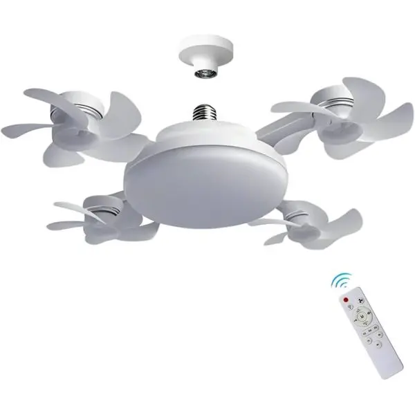 Fan Light in 3-Blade & 4-Blade Styles for Living Room