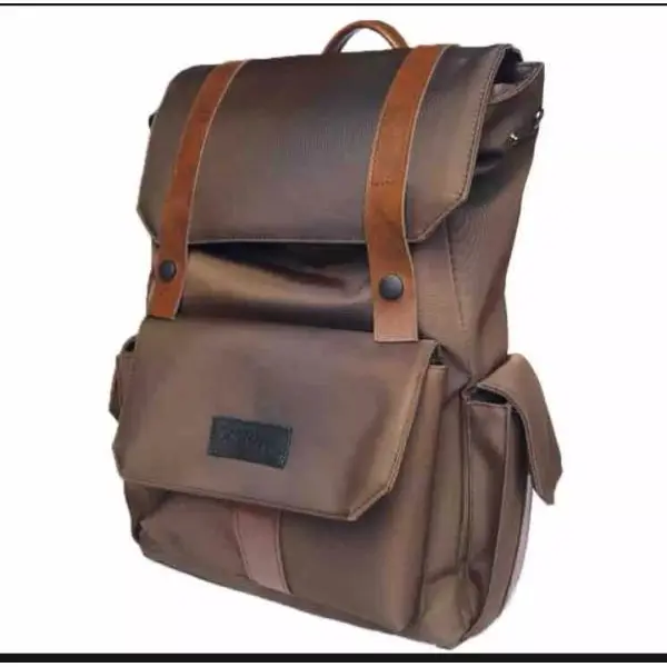New Solid KBU KOREAN STYLE Fashion Backpack 055 - Image 3