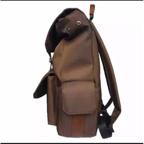New Solid KBU KOREAN STYLE Fashion Backpack 055 - Image 4