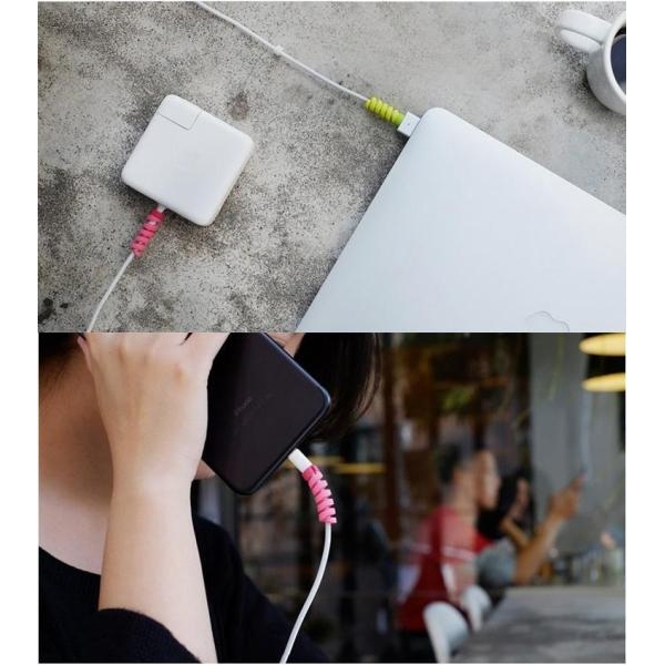 New Twist Cable Protector For Iphone 2.5mm - 4.0mm