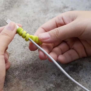 New Twist Cable Protector For Iphone 2.5mm - 4.0mm