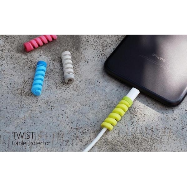 New Twist Cable Protector Mac Charging And Sync Cable Od 2.5Mm-4.0Mm