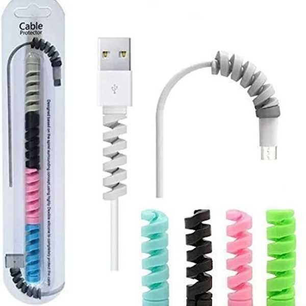 New Twist Cable Protector Mac Charging And Sync Cable Od 2.5Mm-4.0Mm